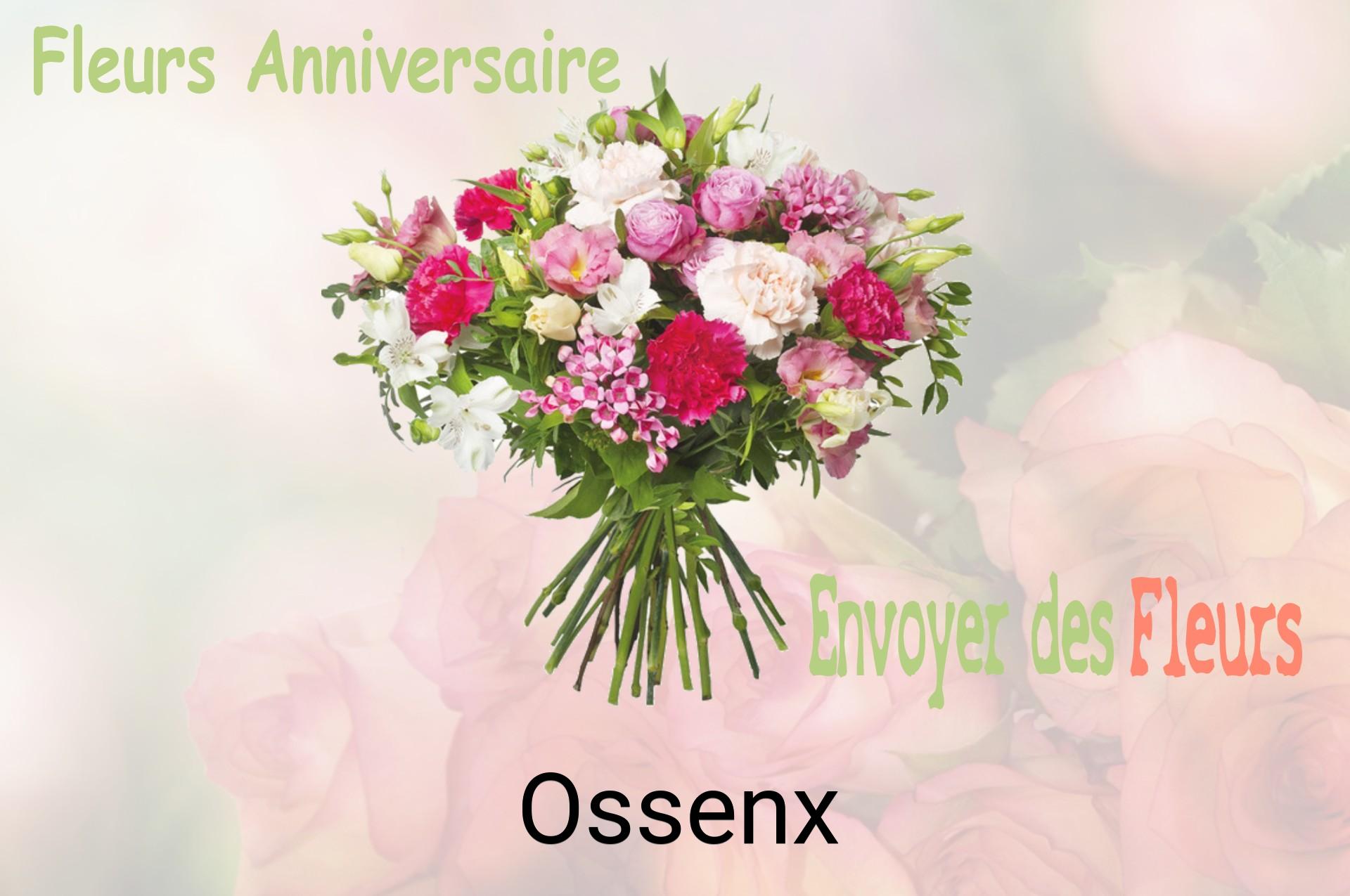 Bouquet de fleurs d’anniversaire livré à Ossenx